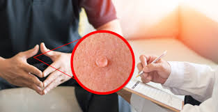 slika pokazuje covjeka koji pita doktora DA LI SU KONDILOMI OPASNI??